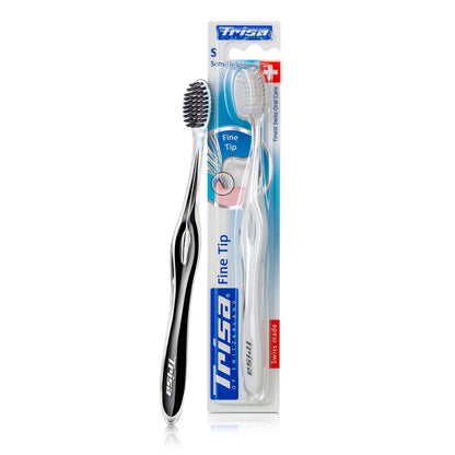 TRISA FineTip Sensitive toothbrush in original packaging